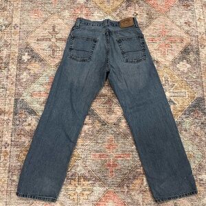 Signature by Levi Strauss Relaxed Fit Dark Blue Jeans